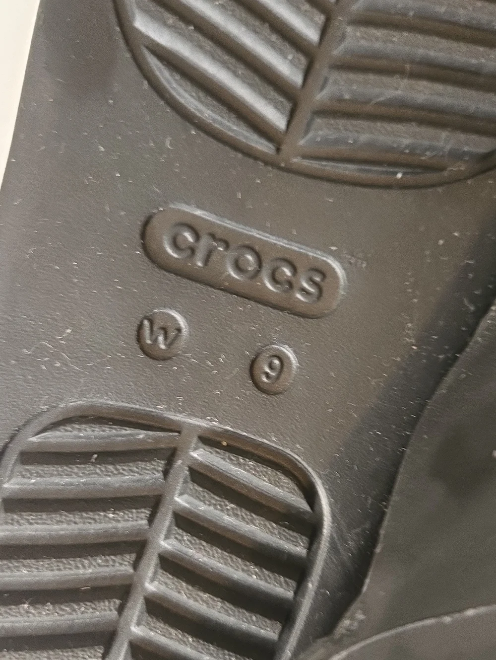CROCS Getaway Black platform H Strap Sandals 9